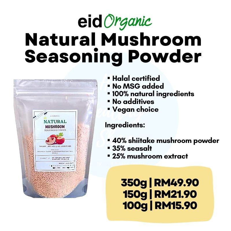 Natural Mushroom Seasoning Powder