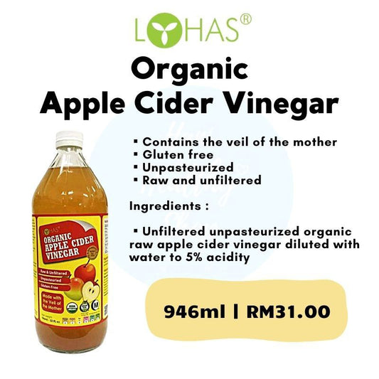 Organic Apple Cider Vinegar With Mother