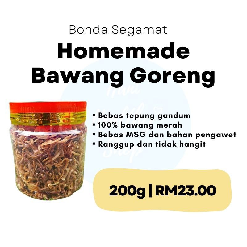 Bonda Segamat - Homemade Fried Onions