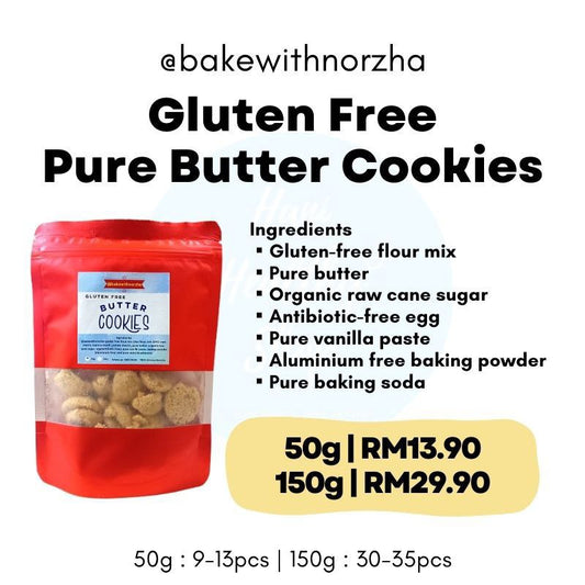 Gluten-free Pure Butter Cookies