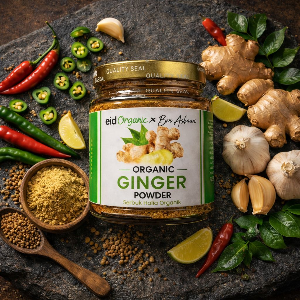 40g Serbuk Halia Organik/Organic Ginger Powder