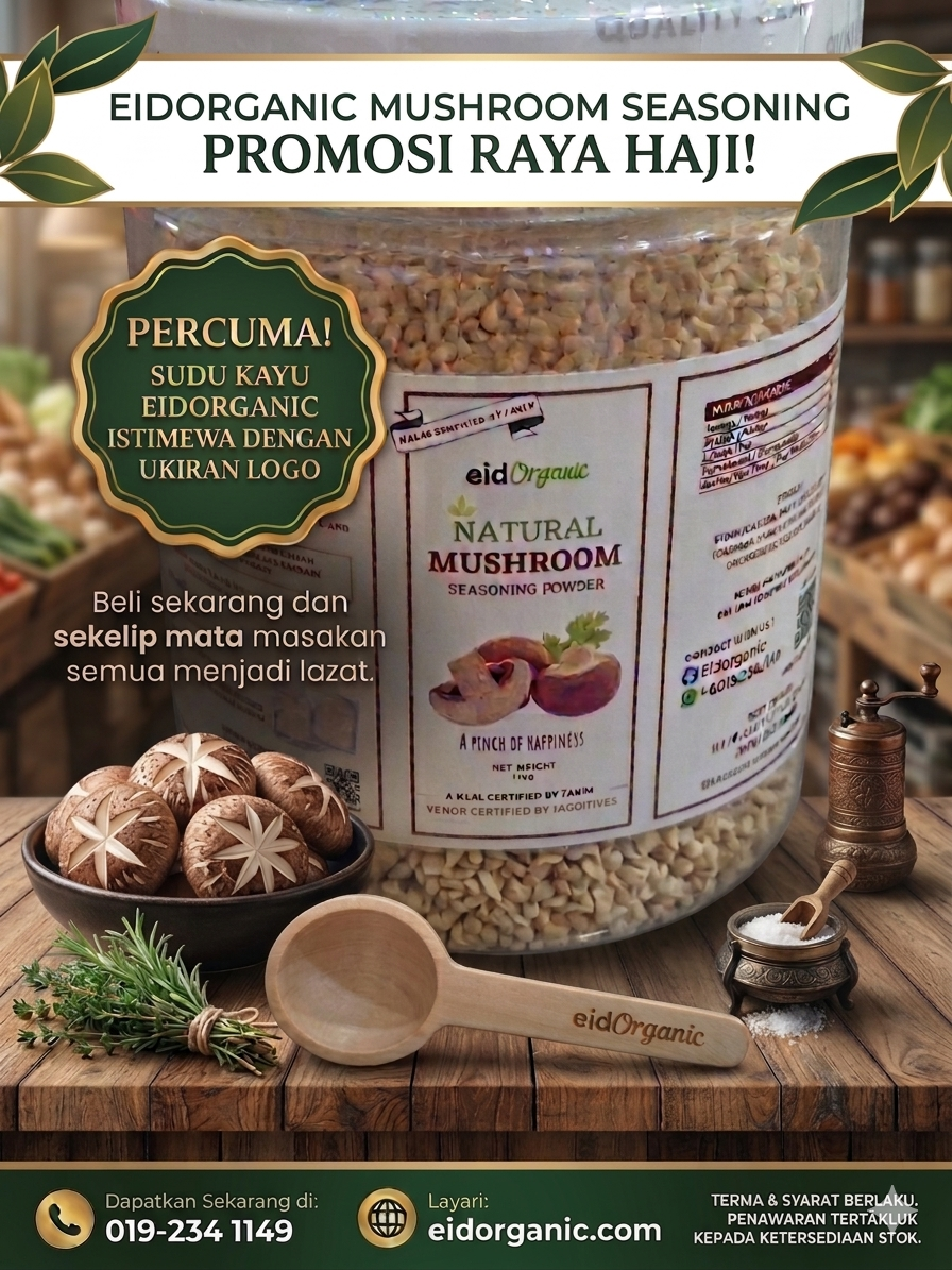 Natural Mushroom Seasoning Powder