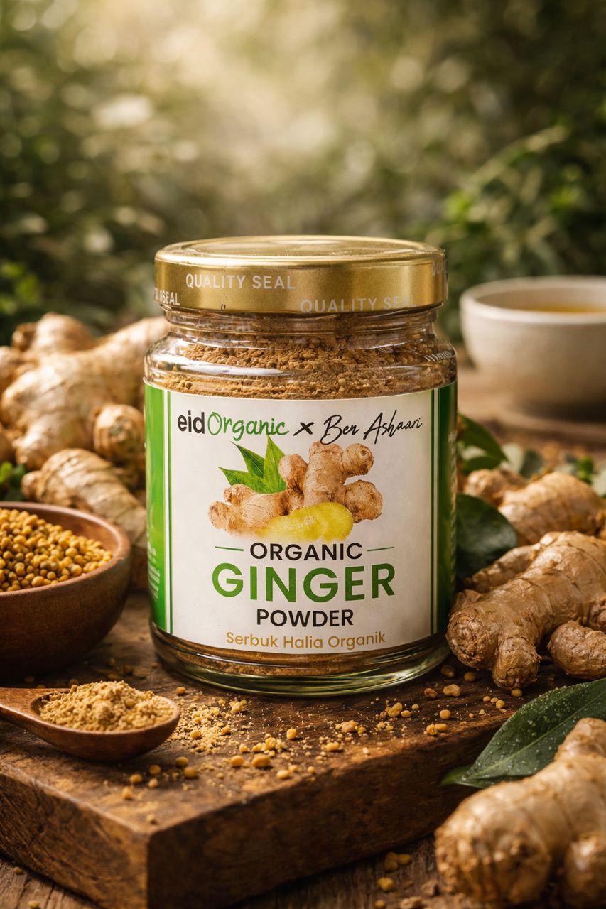 40g Serbuk Halia Organik/Organic Ginger Powder