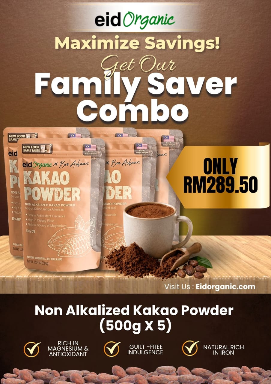 FAMILY SAVER COMBO Non Alkalized Kakao Powder EXPIRED JULY 2027