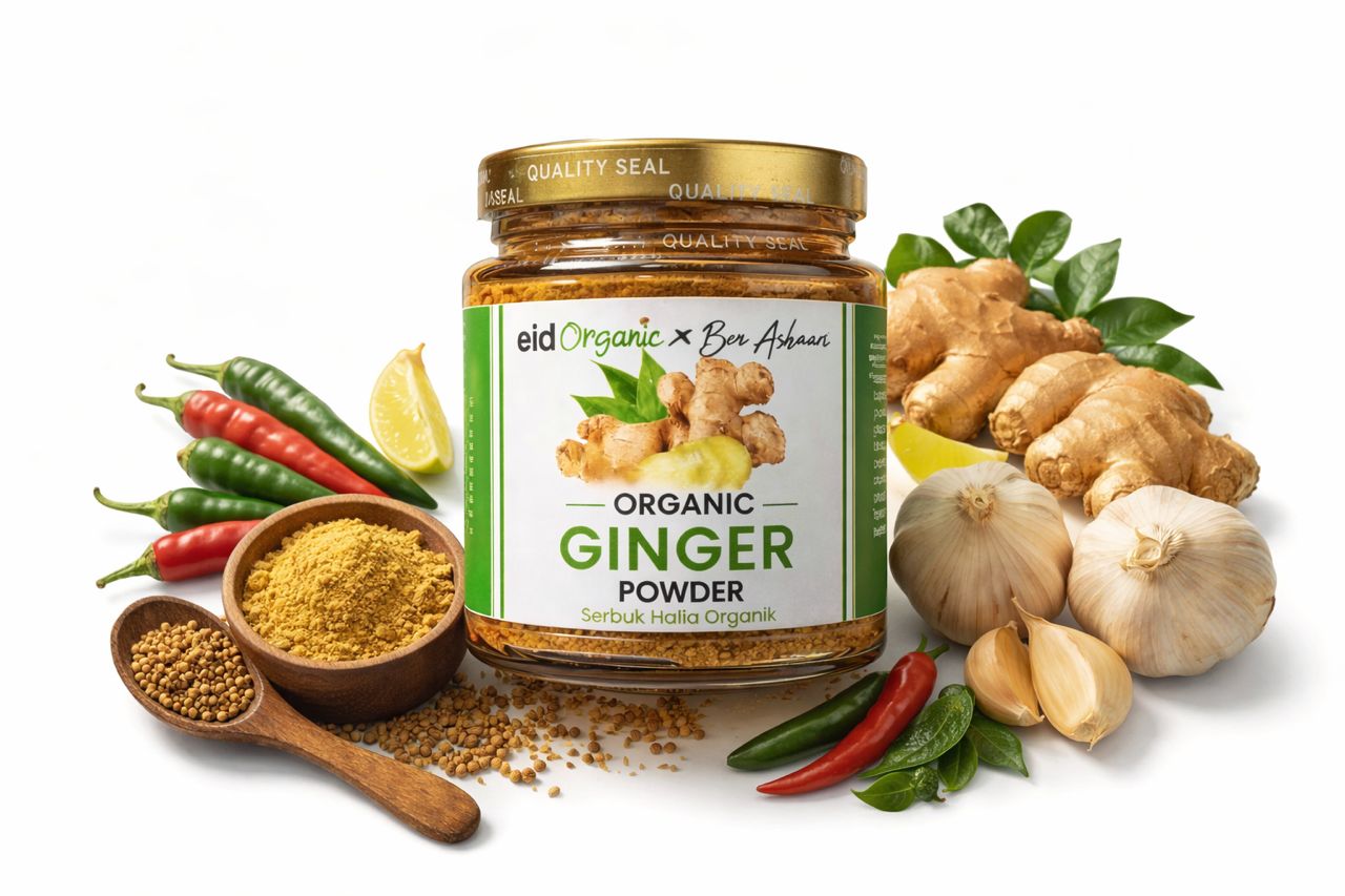 40g Serbuk Halia Organik/Organic Ginger Powder